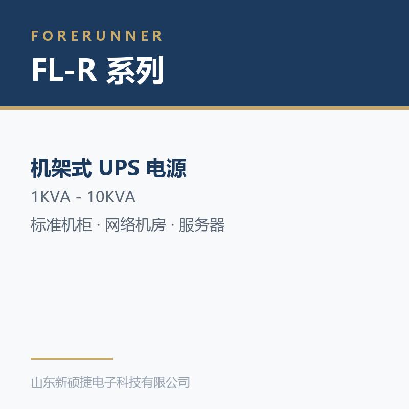 FL-R 系列机架式 UPS(济南市UPS电源)
